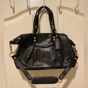 Coach Ashley Satchel - black